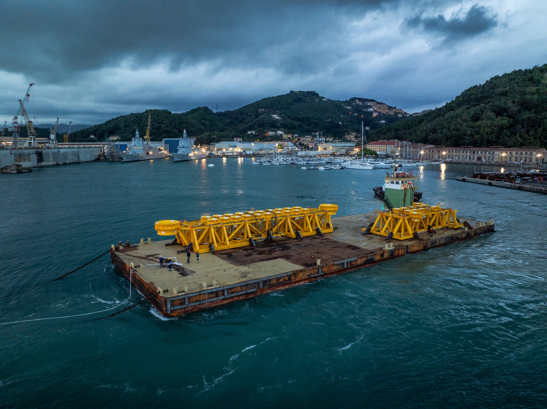 EPCI N. 2 PRE-DRILLING TEMPLATE & DOCKING PILE