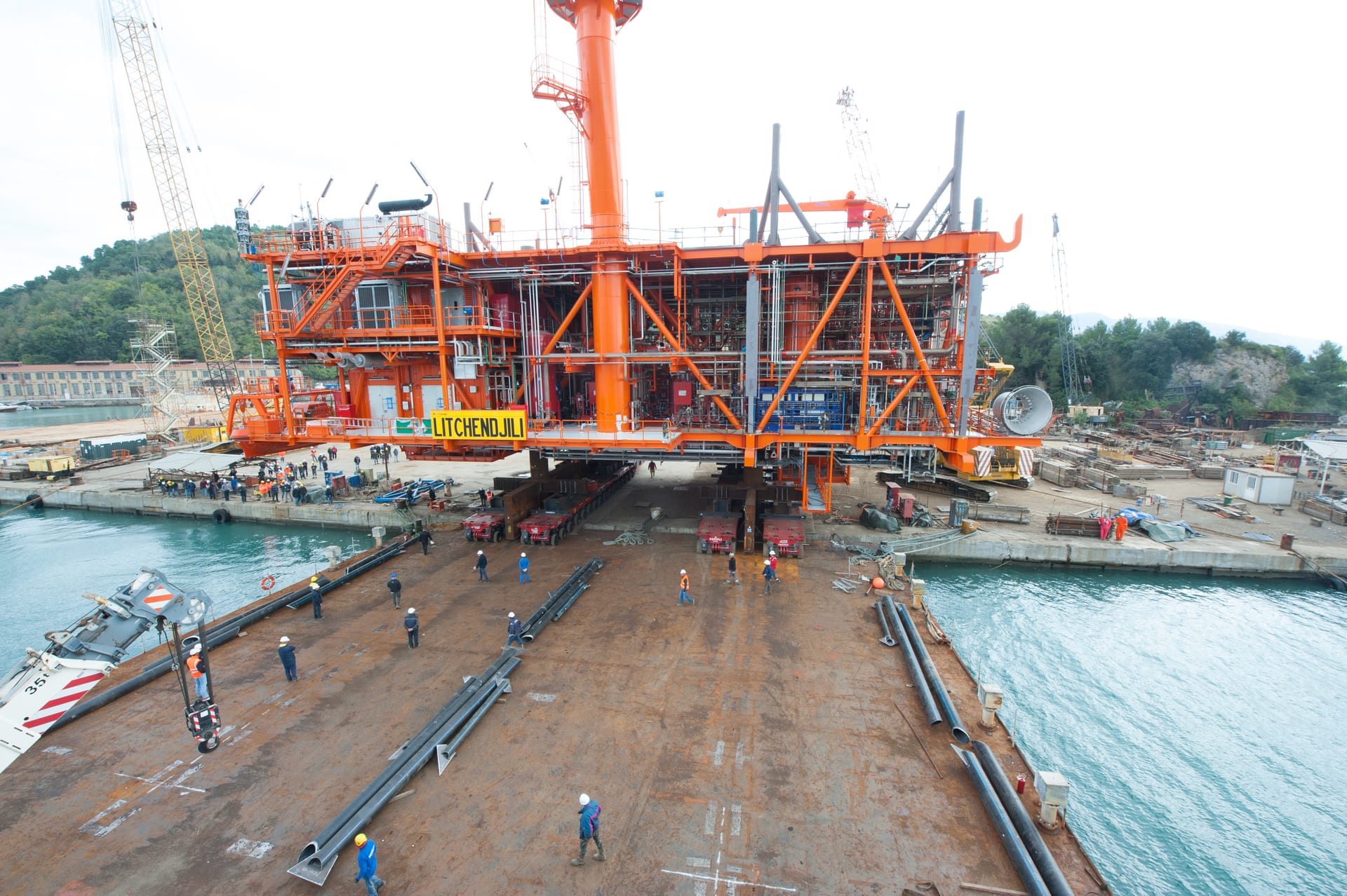 EPC LITCHENDJILI OIL/GAS PTF – DECK CONSTRUCTION & COMMISSIONING – ENI CONGO