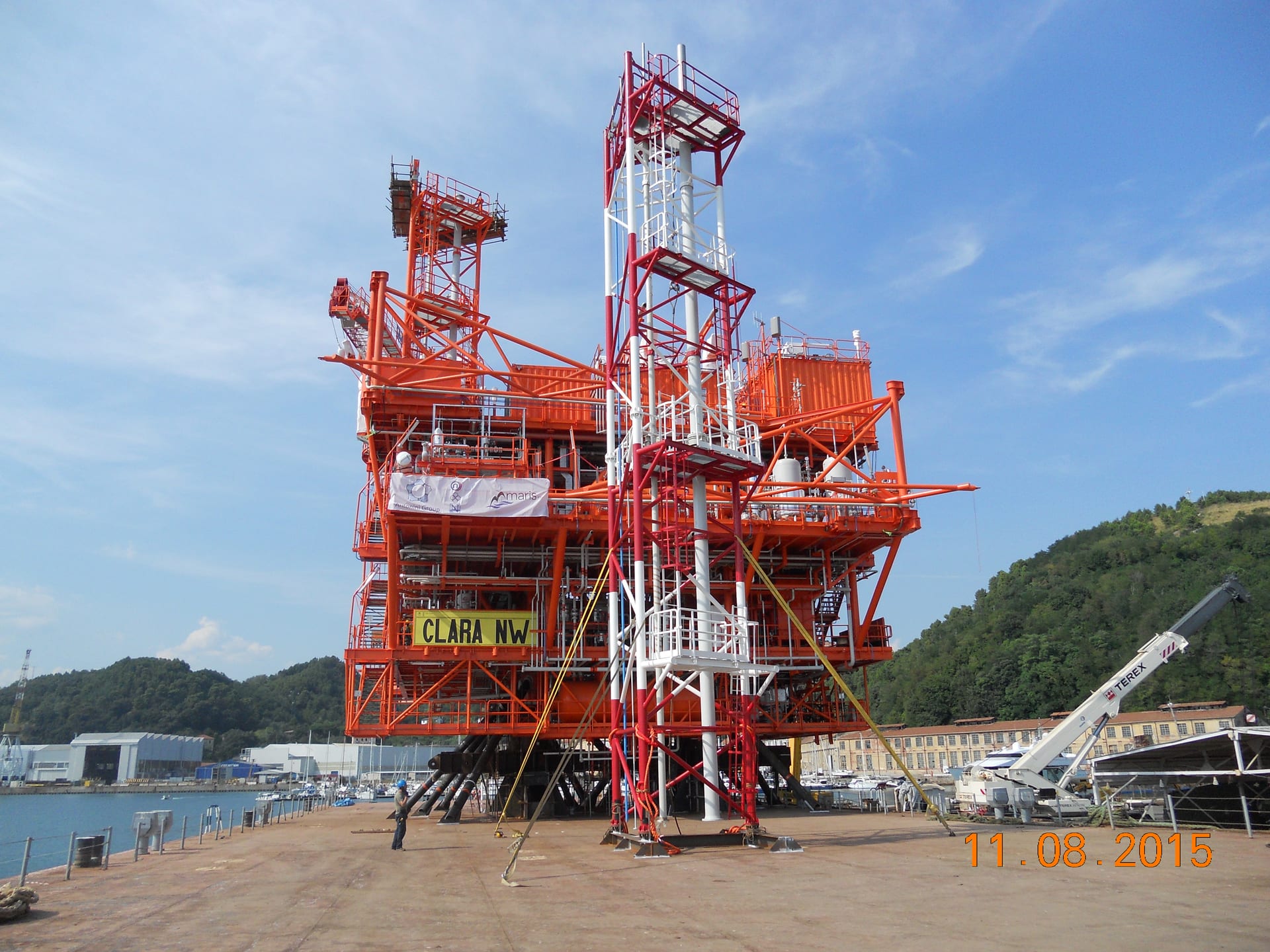 EPC CLARA NW GAS PTF – DECK CONSTRUCTION & COMMISSIONING – ENI ITALY