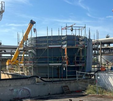 EXECUTION OF MAINTENANCE, IMPROVEMENT AND MODIFICATION ACTIVITIES ON ATMOSPHERIC STORAGE TANKS AT THE ENILIVE BIOREFINERY SITE (GELA)