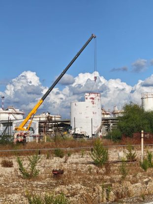 EXECUTION OF MAINTENANCE, IMPROVEMENT AND MODIFICATION ACTIVITIES ON ATMOSPHERIC STORAGE TANKS AT THE ENILIVE BIOREFINERY SITE (GELA)